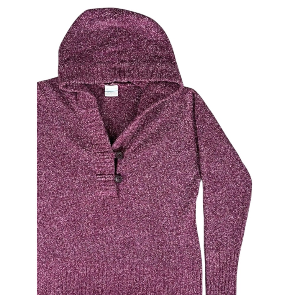 Columbia Sweater Womens XL Pink Fleece Pullover‎ Hoodie